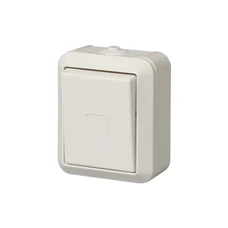 KOSTI 1-GANG 2-WAY SWITCH, 2 X-TERMINALS, LAMP NOT INCLUDED, IP44