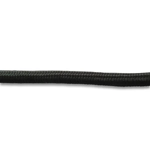 FND 3X2.5MM² 10M TEKSTIL KABEL SORT