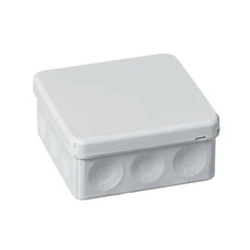 AP9/G SURFACE-MOUNTED JUNCTION BOX IP65, 86 X 86 MM, GREY