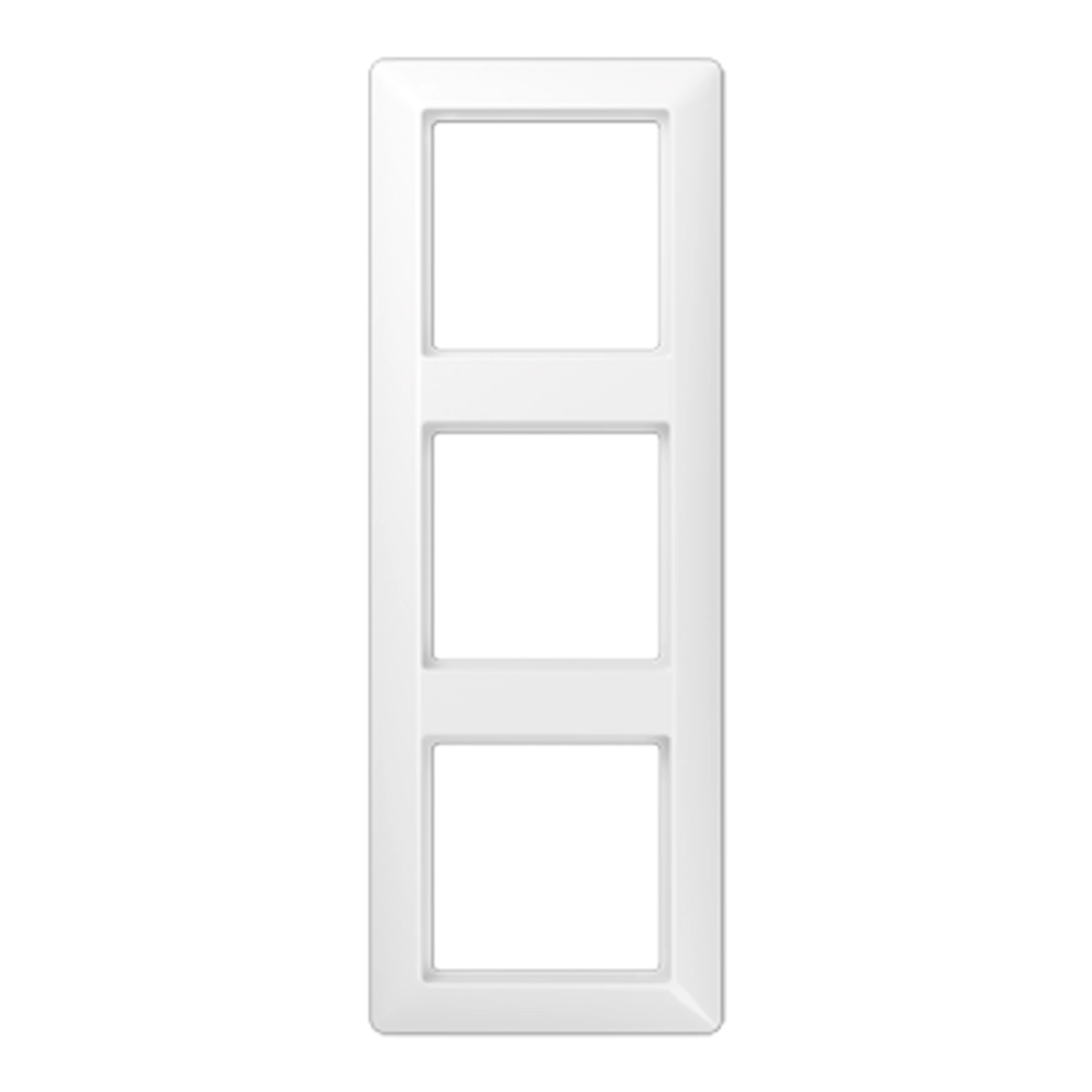 JUNG AS WHITE 3-GANG FRAME