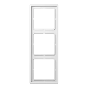 JUNG LS WHITE 3-GANG COVER FRAME