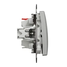 SEDNA DESIGN & ELEMENTS ALUMINIUM DOUBLE 2-WAY SWITCH